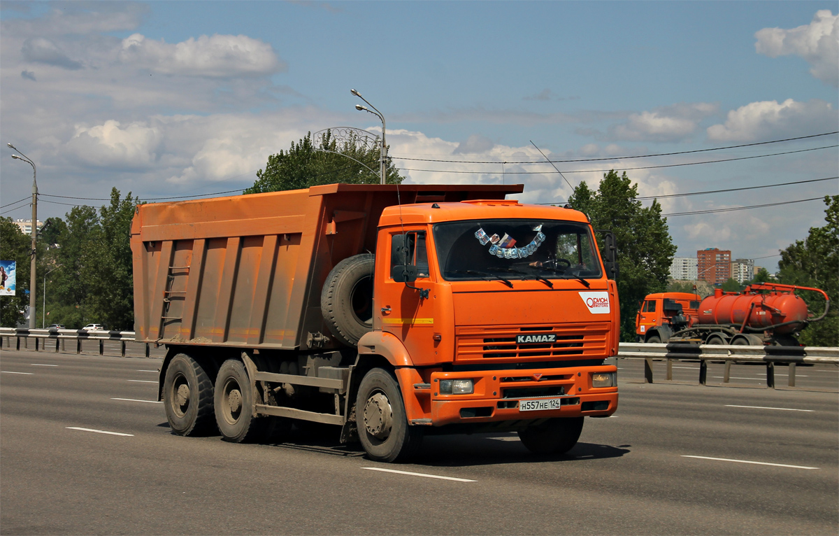 Красноярский край, № Н 557 НЕ 124 — КамАЗ-6520 [652000]