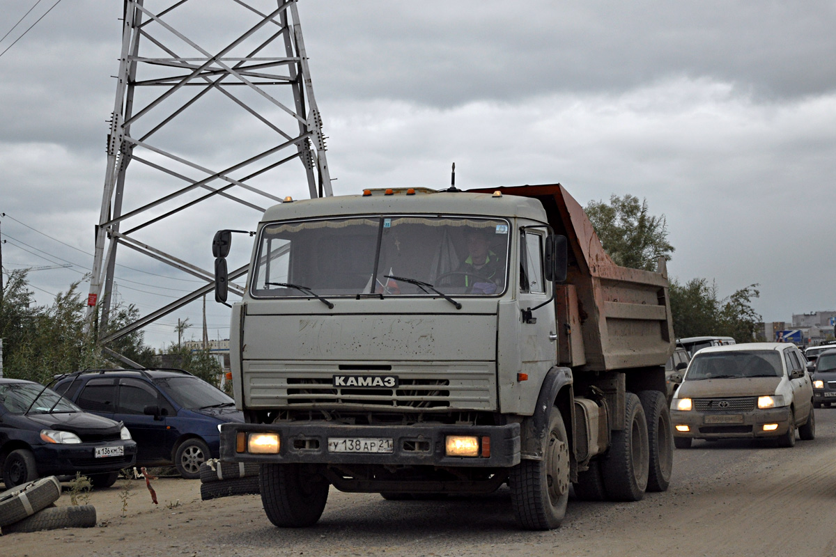 Чувашия, № У 138 АР 21 — КамАЗ-55111-02 [55111C]