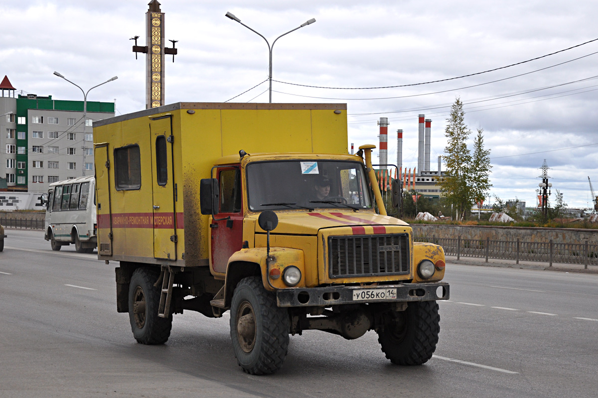 Саха (Якутия), № У 056 КО 14 — ГАЗ-33081 «Садко»