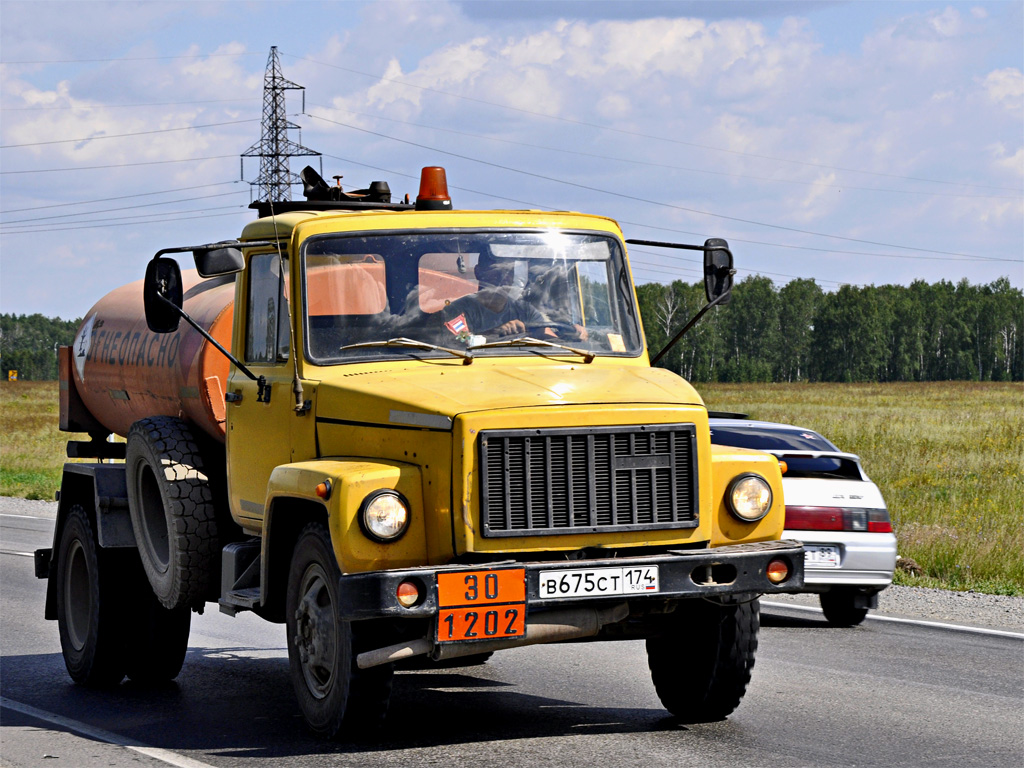 Челябинская область, № В 675 СТ 174 — ГАЗ-3307