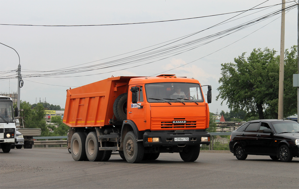 Красноярский край, № У 598 ВТ 124 — КамАЗ-65115 [651150]