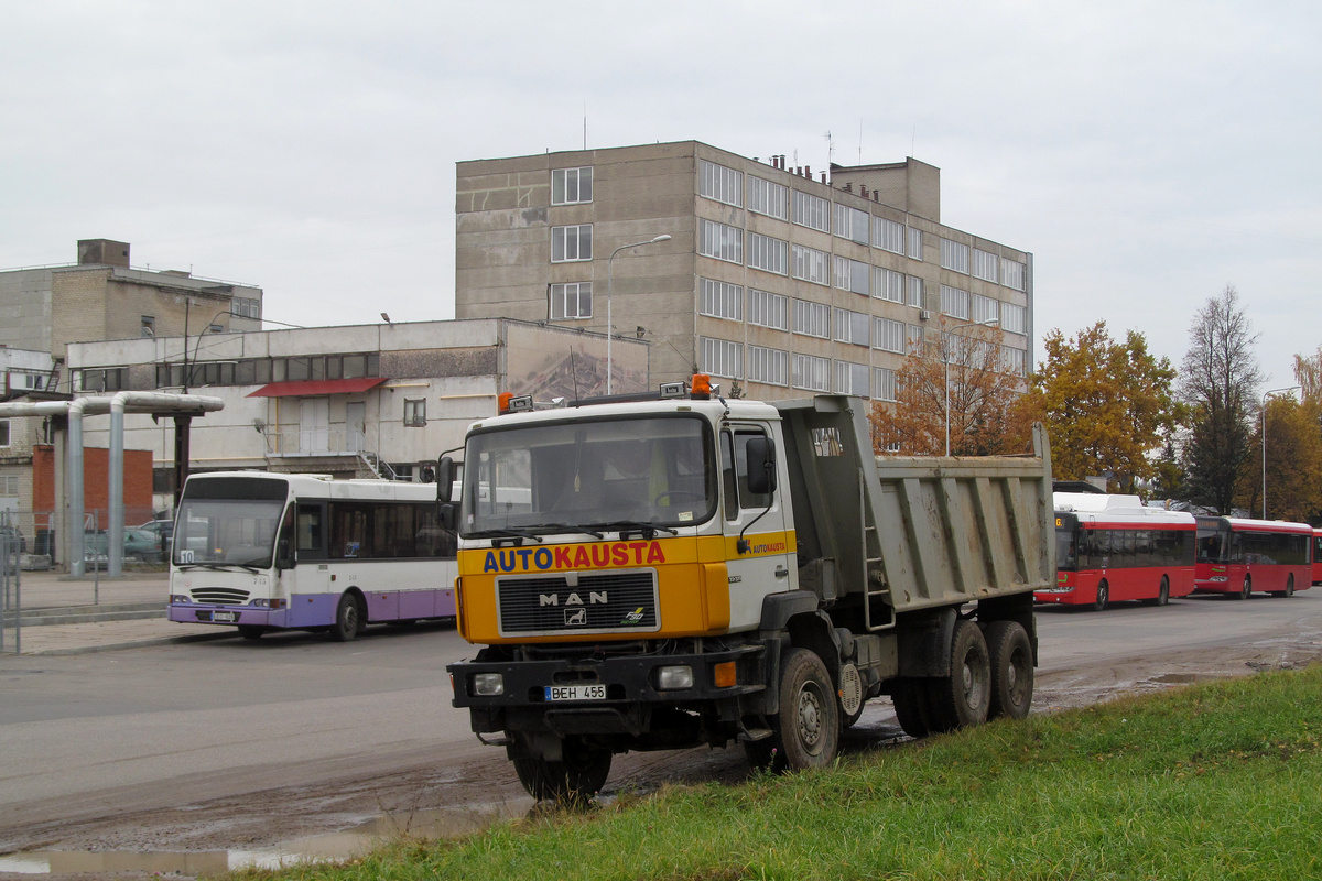 Литва, № BEH 455 — MAN F90 (общая модель)