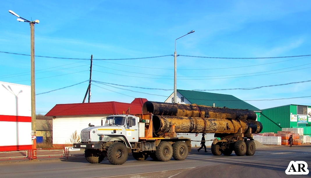 Тюменская область, № Н 448 УК 72 — Урал-4320 (общая модель)