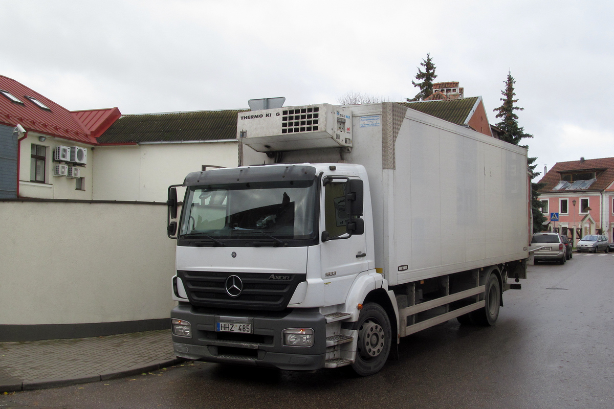 Литва, № HHZ 485 — Mercedes-Benz Axor (общ.м)