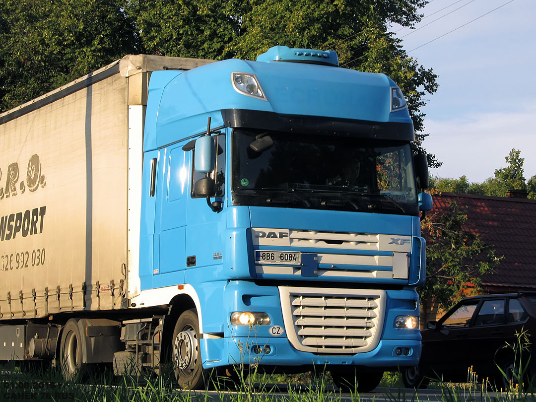 Чехия, № 8B6 6084 — DAF XF105 FT