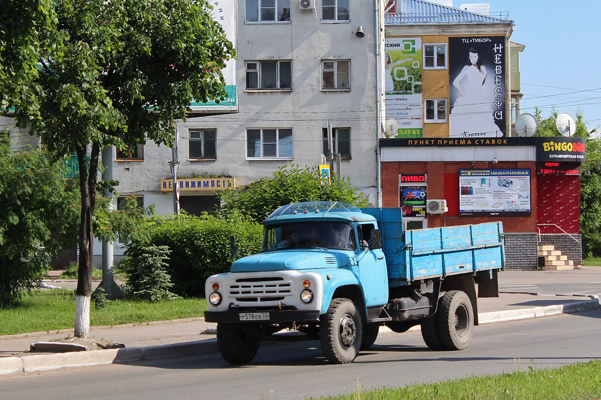 Владимирская область, № Р 578 ЕВ 33 — ЗИЛ-431410