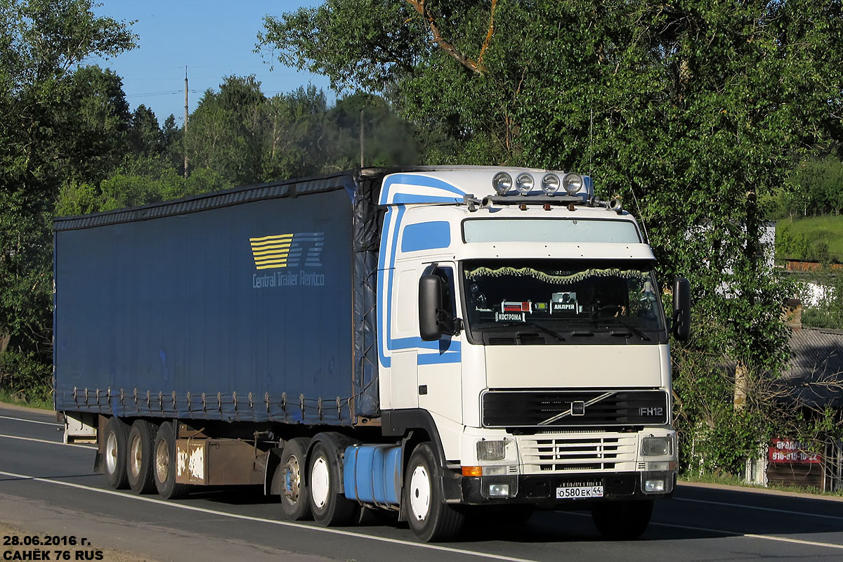 Костромская область, № О 580 ЕК 44 — Volvo ('1993) FH-Series