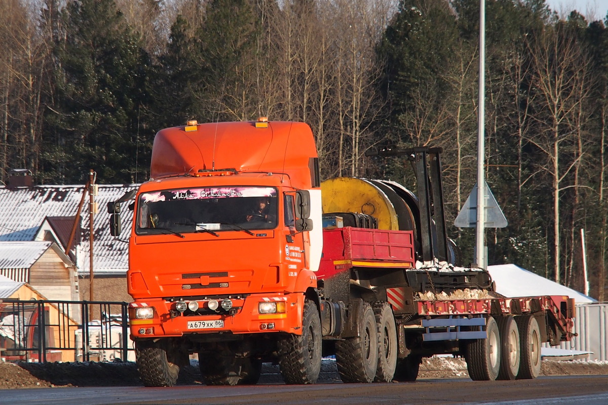 Ханты-Мансийский автоном.округ, № А 679 ХК 86 — КамАЗ-43118 [X8V]