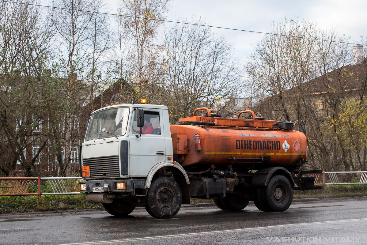 Архангельская область, № С 820 МВ 29 — МАЗ-533702