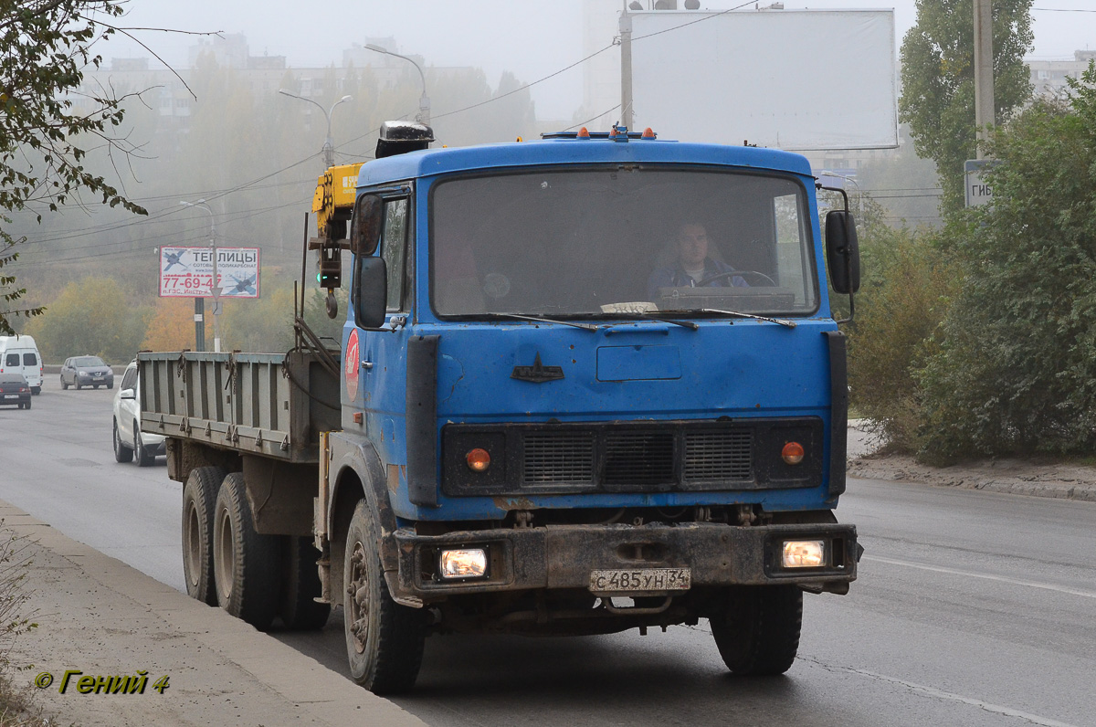 Волгоградская область, № С 485 УН 34 — МАЗ-6303 (общая модель)