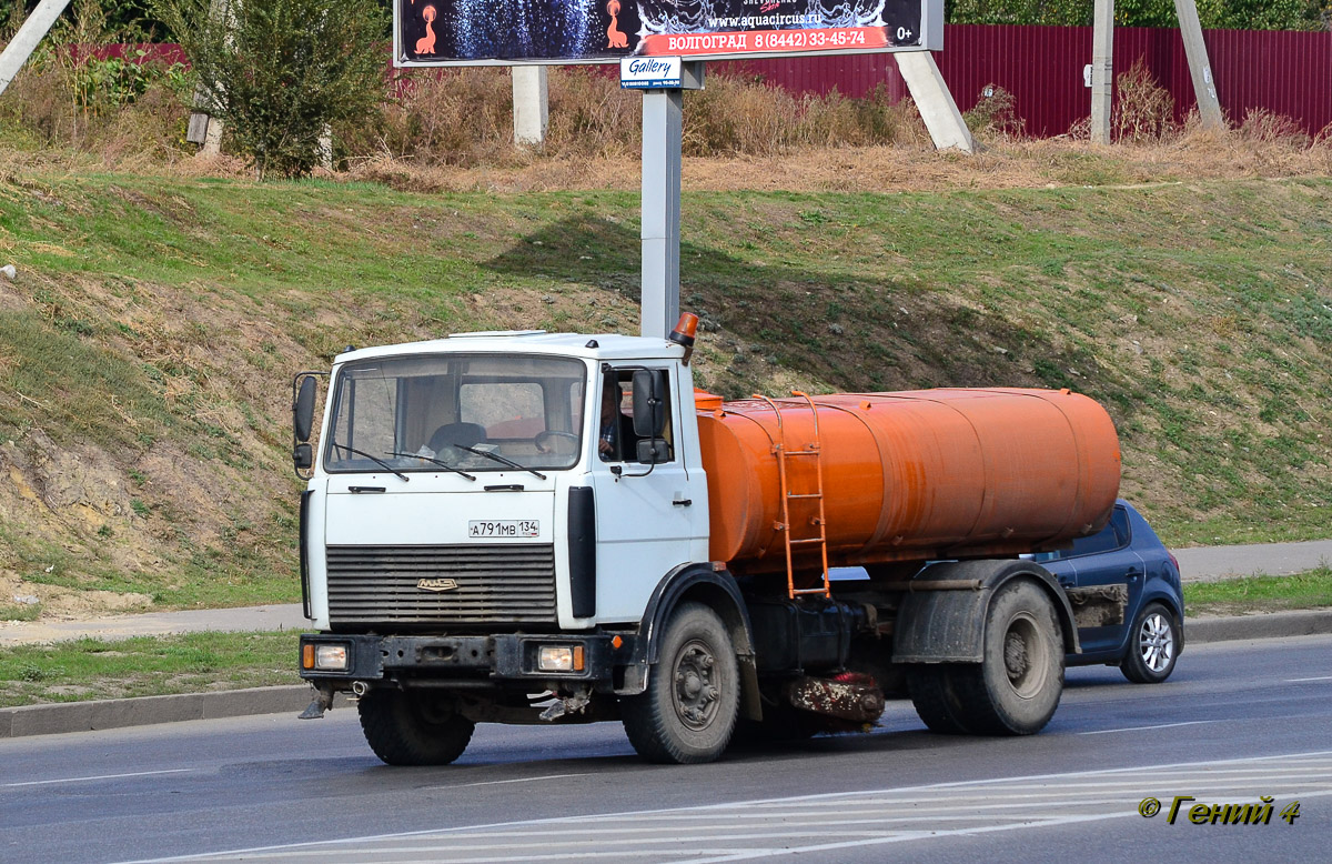 Волгоградская область, № А 791 МВ 134 — МАЗ-5337 [533700]