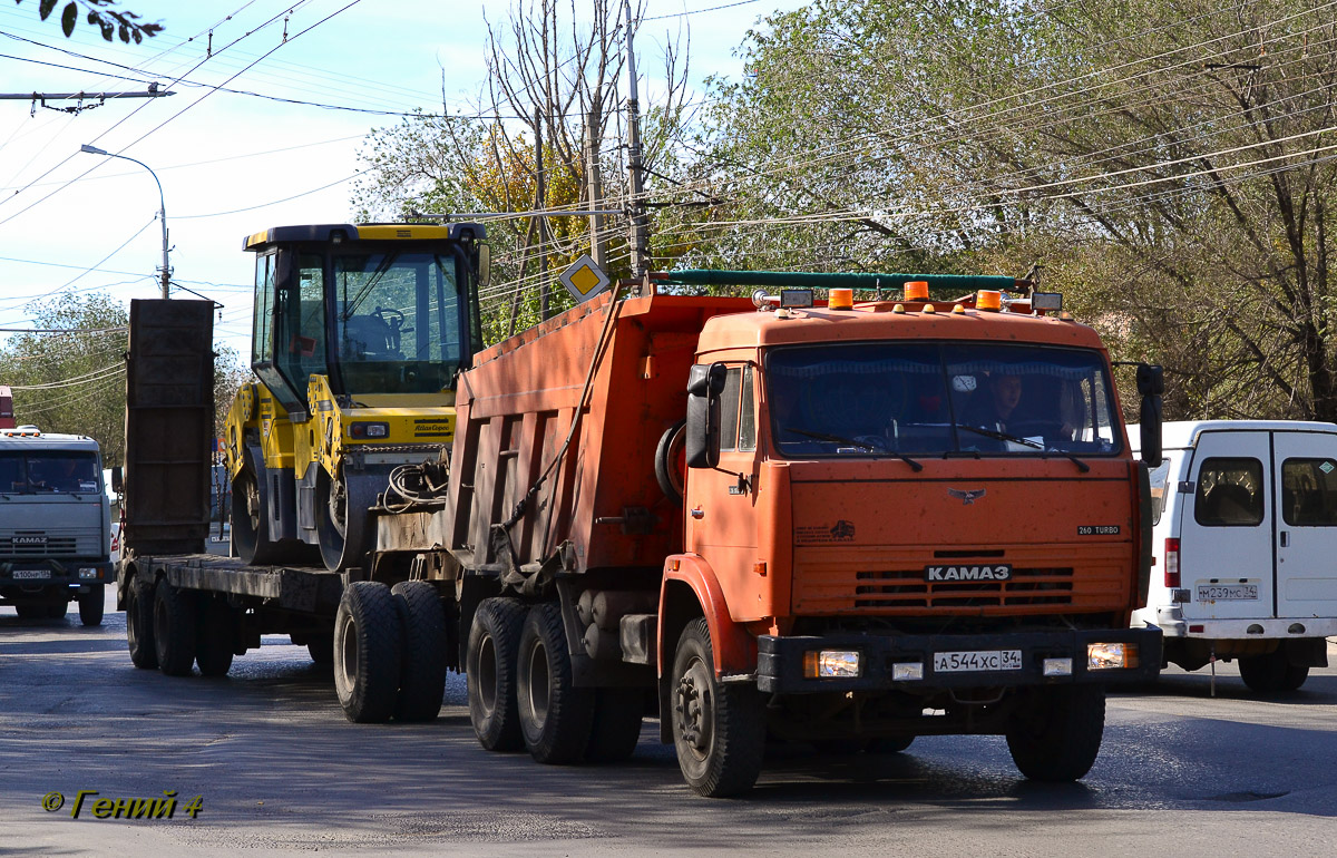 Волгоградская область, № А 544 ХС 34 — КамАЗ-65115-13 [65115N]