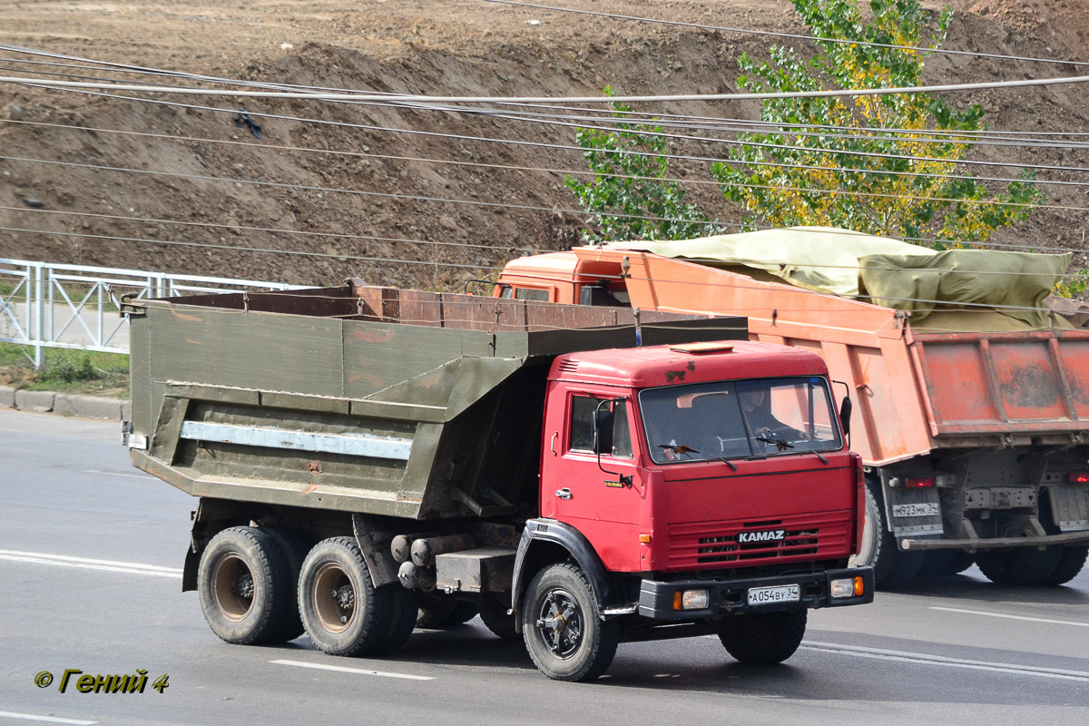 Волгоградская область, № А 054 ВУ 34 — КамАЗ-5511