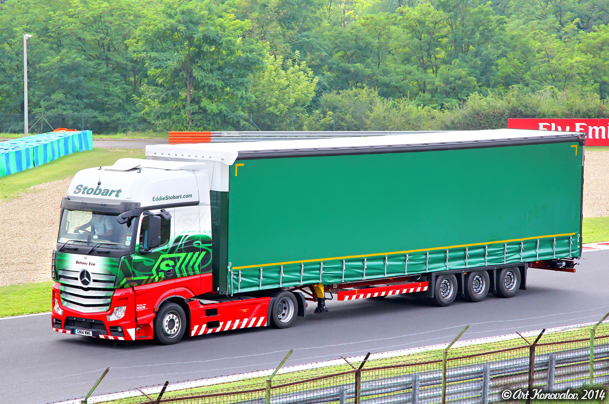 Великобритания, № GN14 WME — Mercedes-Benz Actros ('2011)