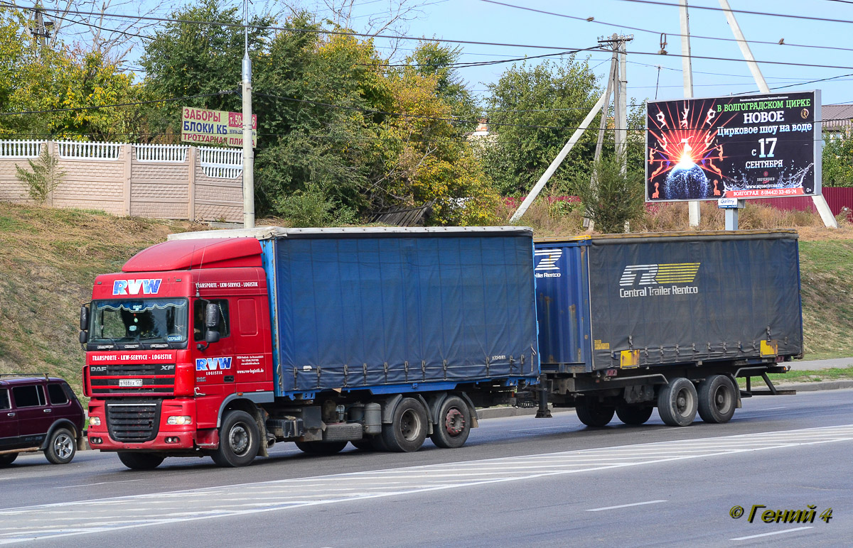 Краснодарский край, № В 988 ЕХ 123 — DAF XF105 FAR