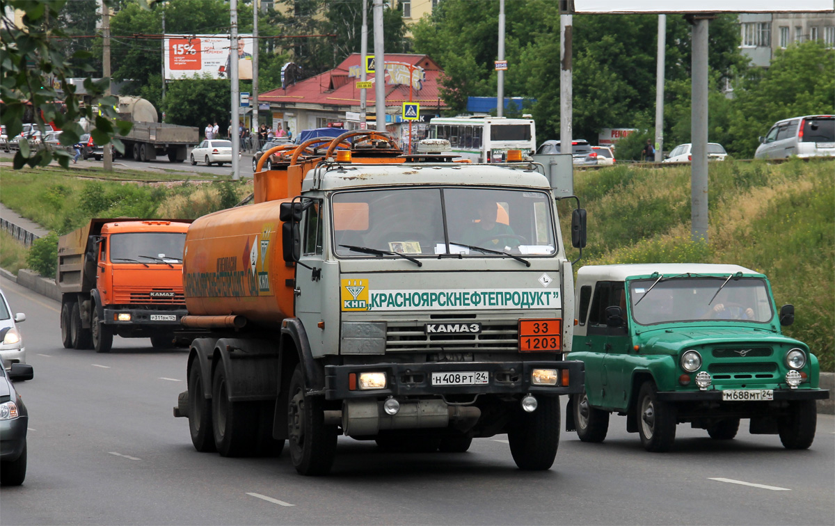 Красноярский край, № Н 408 РТ 24 — КамАЗ-53229-15 [53229R]