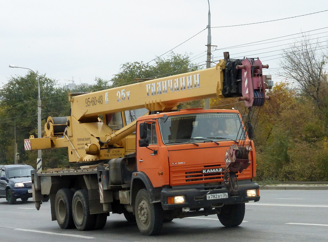 Волгоградская область, № А 782 ВТ 34 — КамАЗ-65115-62