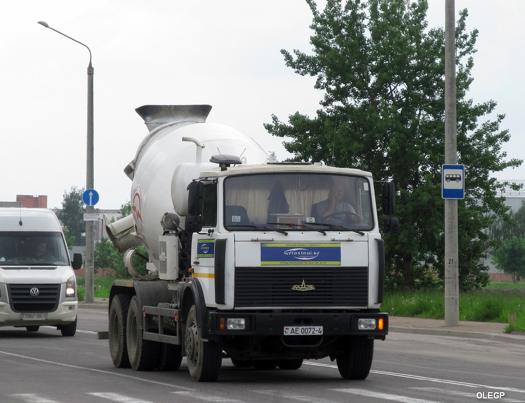 Гродненская область, № АЕ 0072-4 — МАЗ-6303 (общая модель)