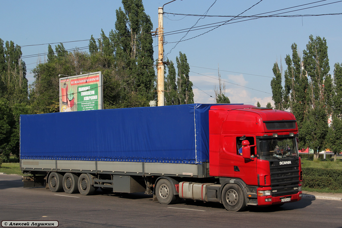 Псковская область, № С 981 ЕМ 60 — Scania ('1996) R124L