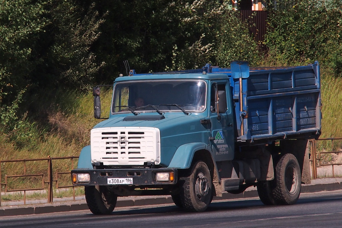 Ханты-Мансийский автоном.округ, № Х 308 АР 186 — ЗИЛ-432932