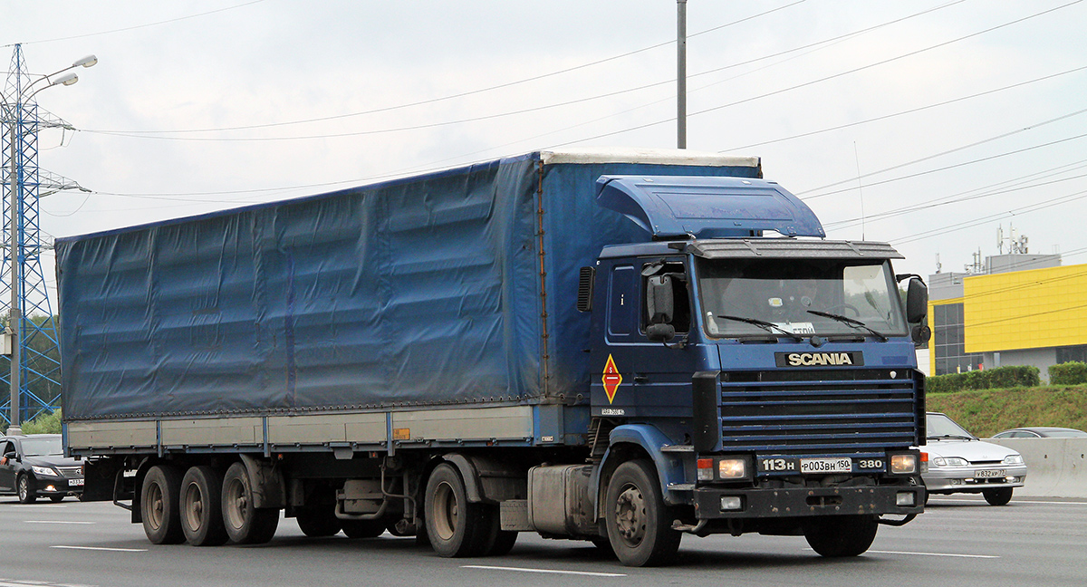 Московская область, № Р 003 ВН 150 — Scania (II) R113H