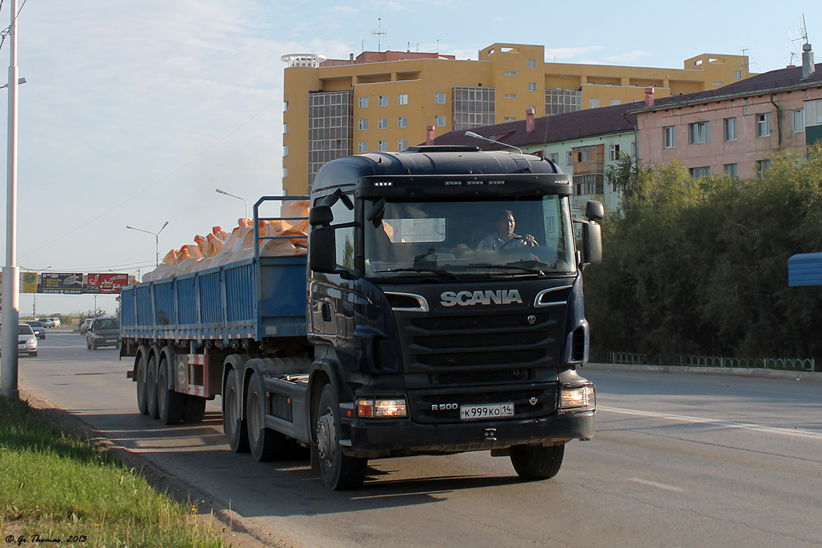 Саха (Якутия), № К 999 КО 14 — Scania ('2009) R500