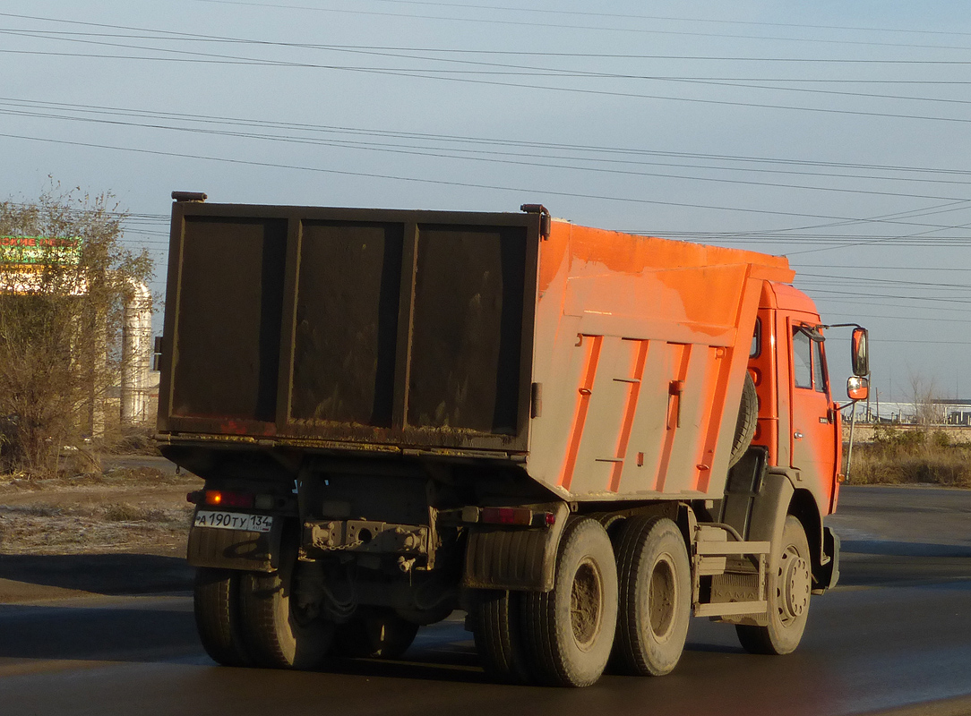 Волгоградская область, № А 190 ТУ 134 — КамАЗ-65115 [651150]