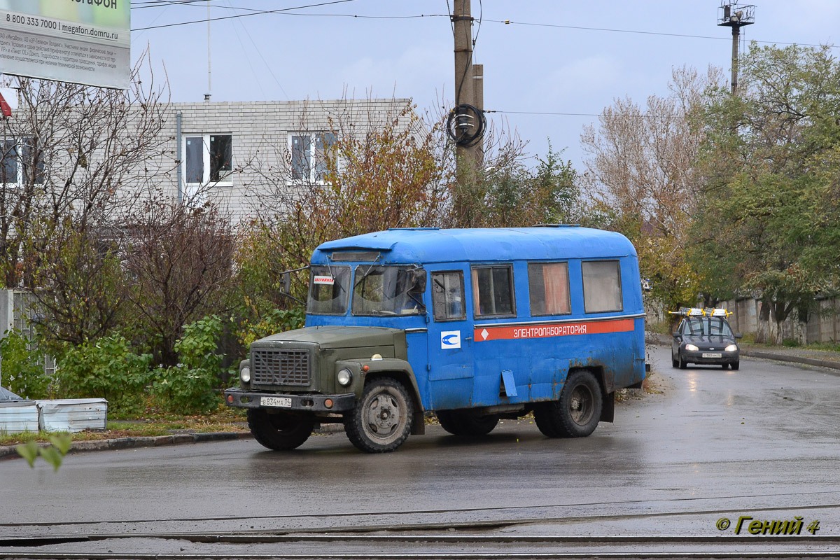 Волгоградская область, № В 834 МА 34 — ГАЗ-3307