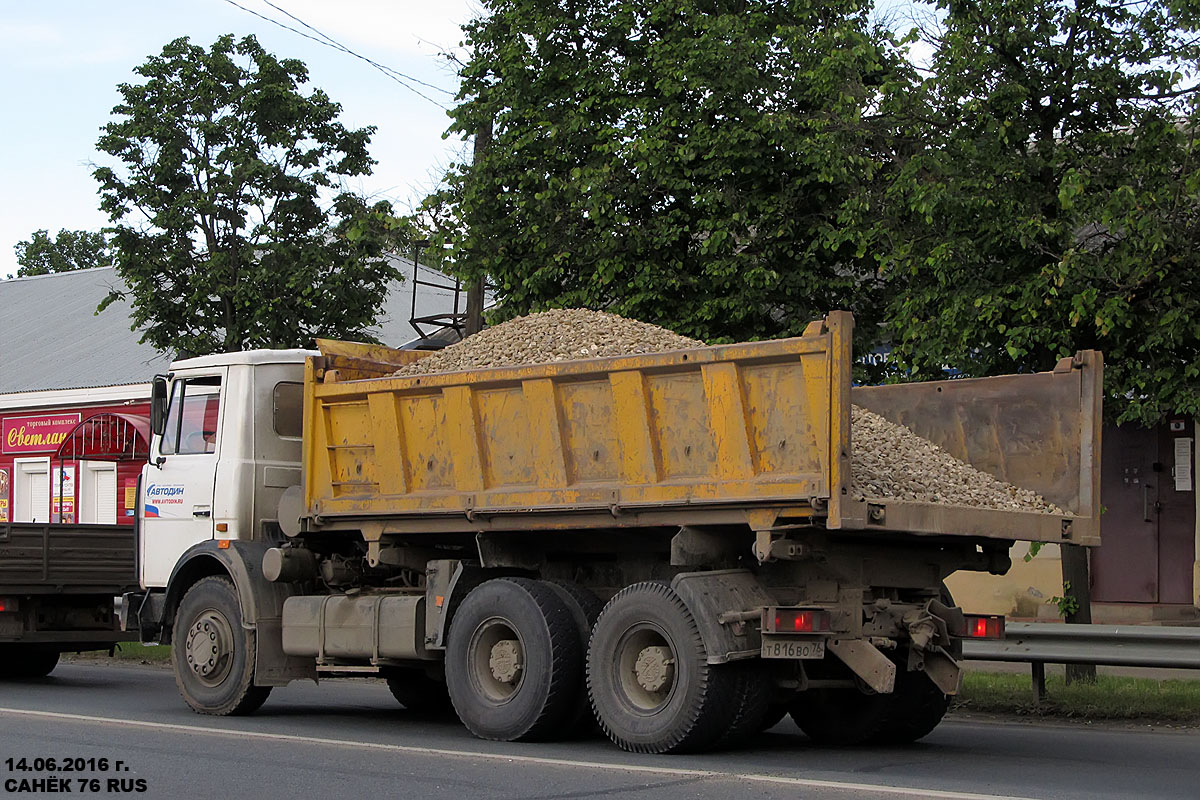 Ярославская область, № Т 816 ВО 76 — МАЗ-5516A5