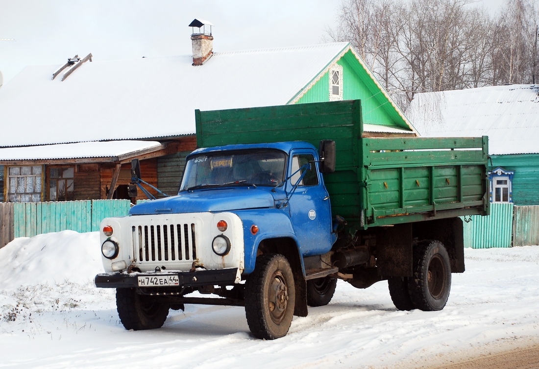 Костромская область, № Н 742 ЕА 44 — ГАЗ-53-14, ГАЗ-53-14-01