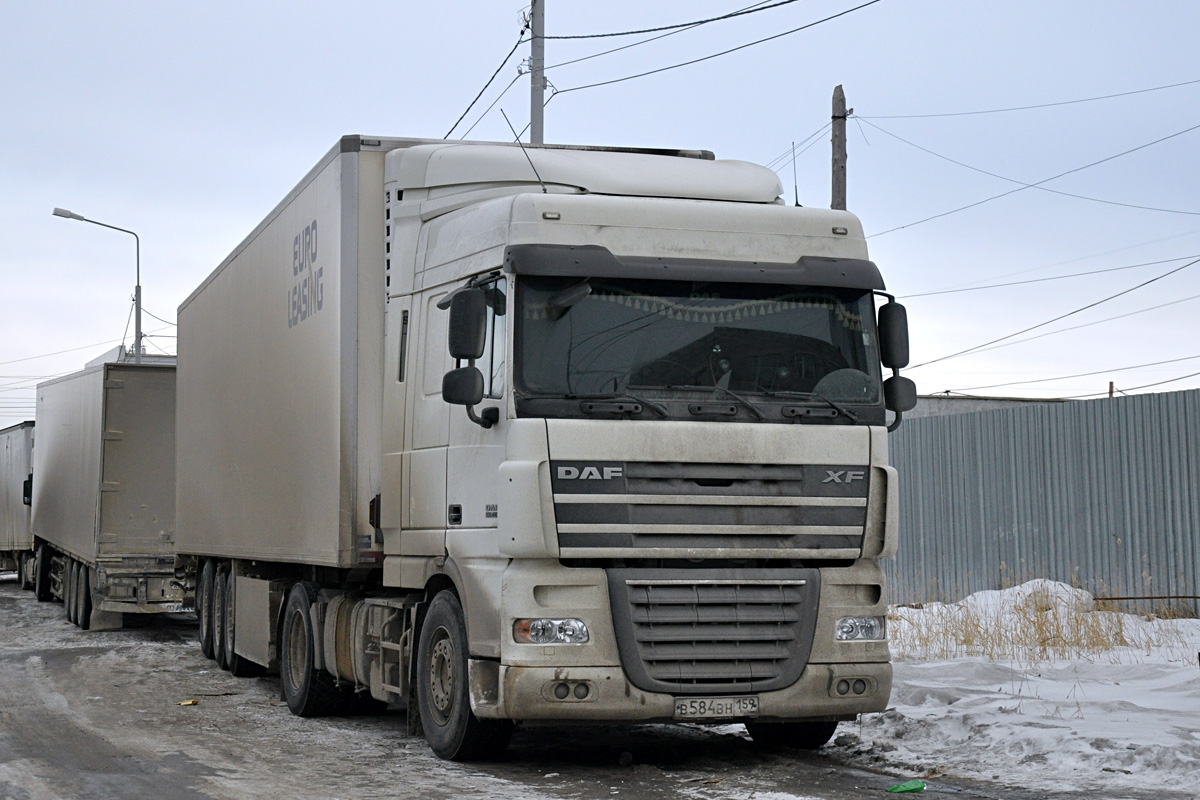 Пермский край, № В 584 ВН 159 — DAF XF105 FT