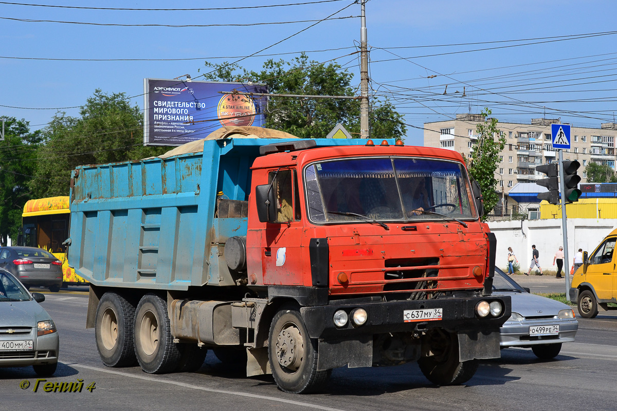 Волгоградская область, № С 637 МУ 34 — Tatra 815-2 S1 A