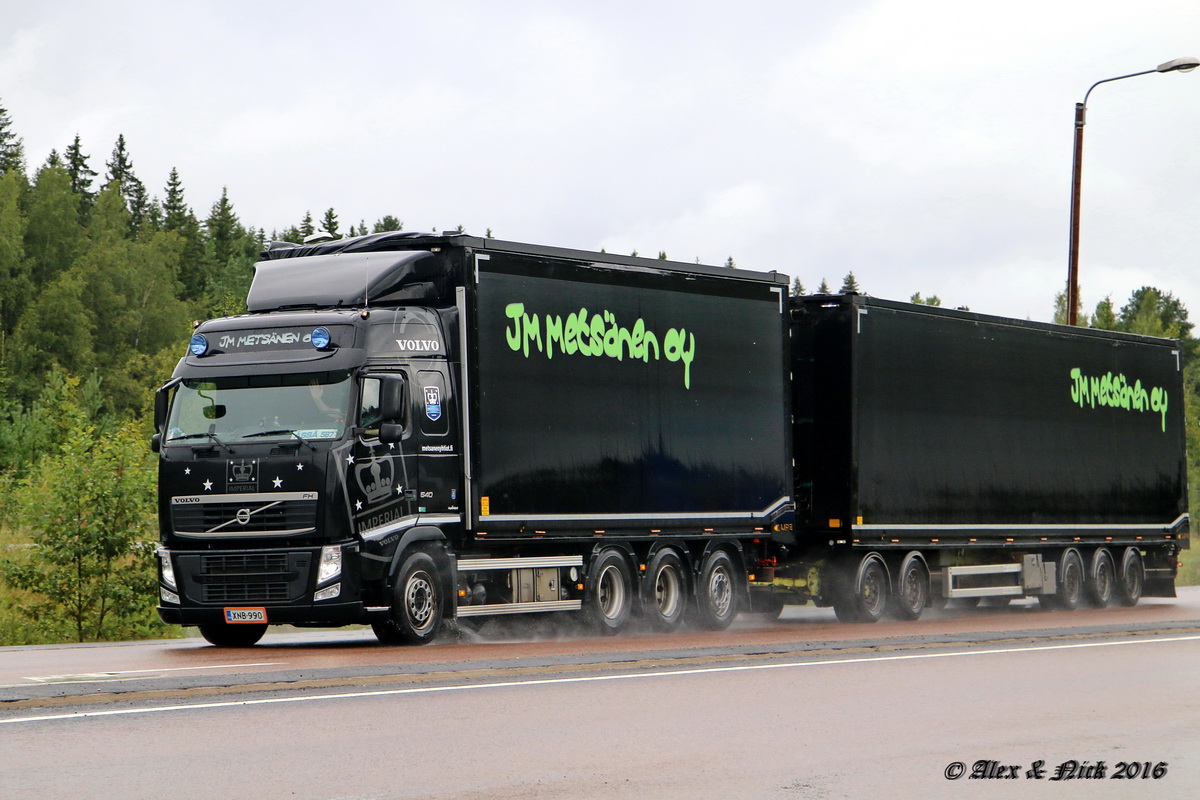 Финляндия, № XNB-990 — Volvo ('2008) FH.540