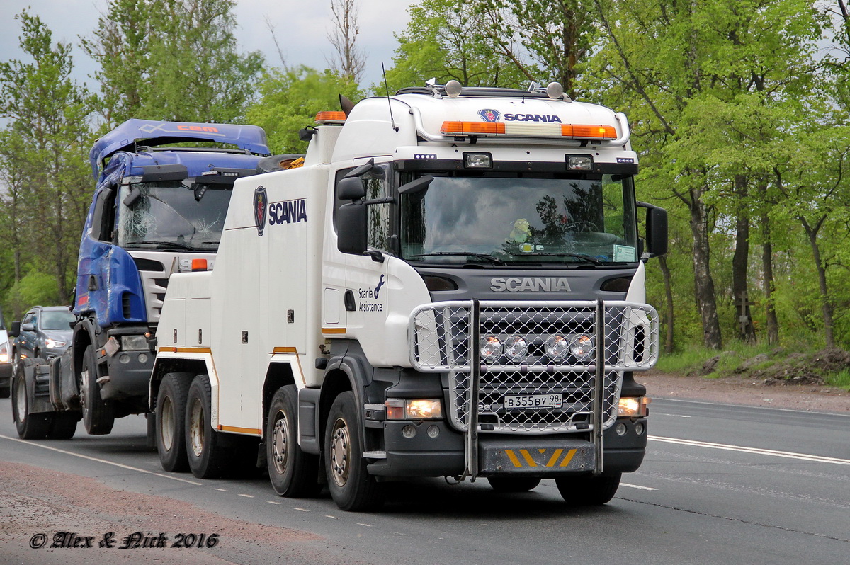 Санкт-Петербург, № В 355 ВУ 98 — Scania ('2004) R420