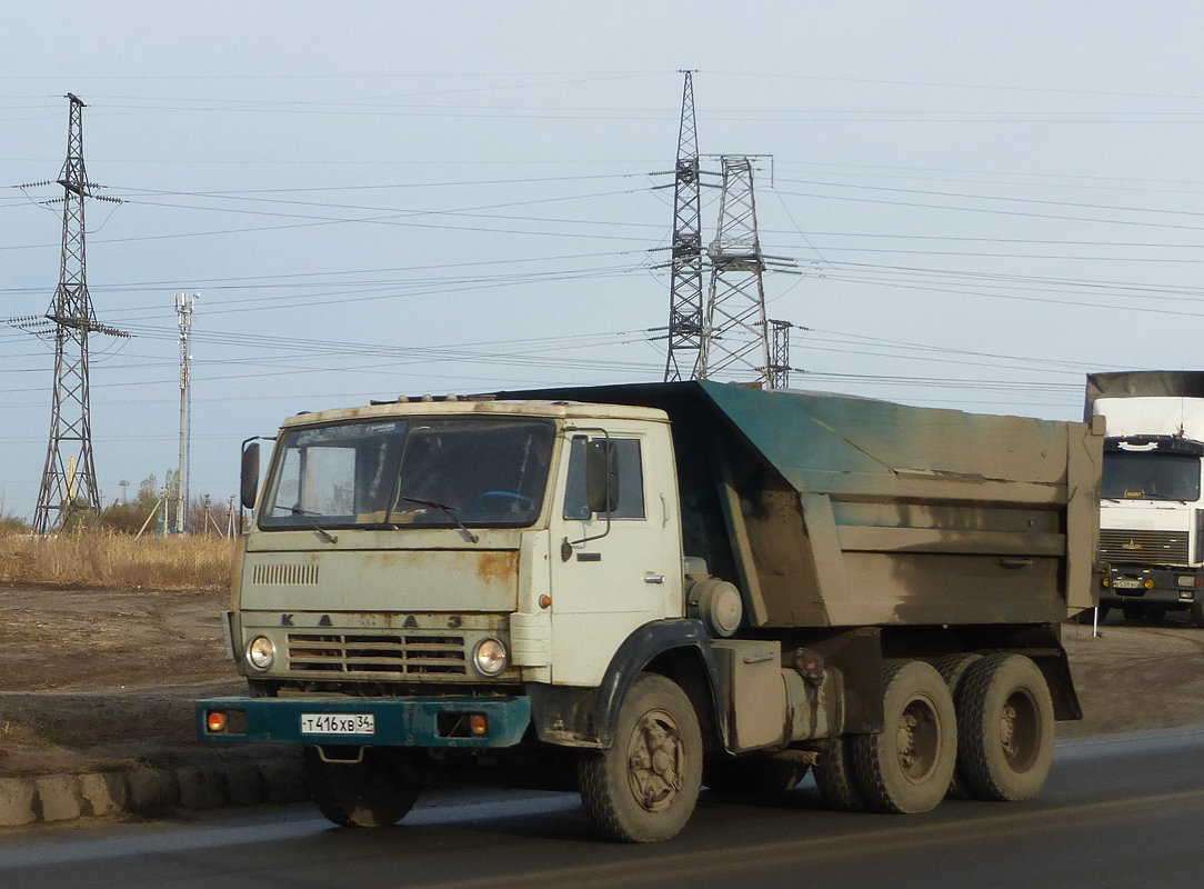 Волгоградская область, № Т 416 ХВ 34 — КамАЗ-55111 [551110]