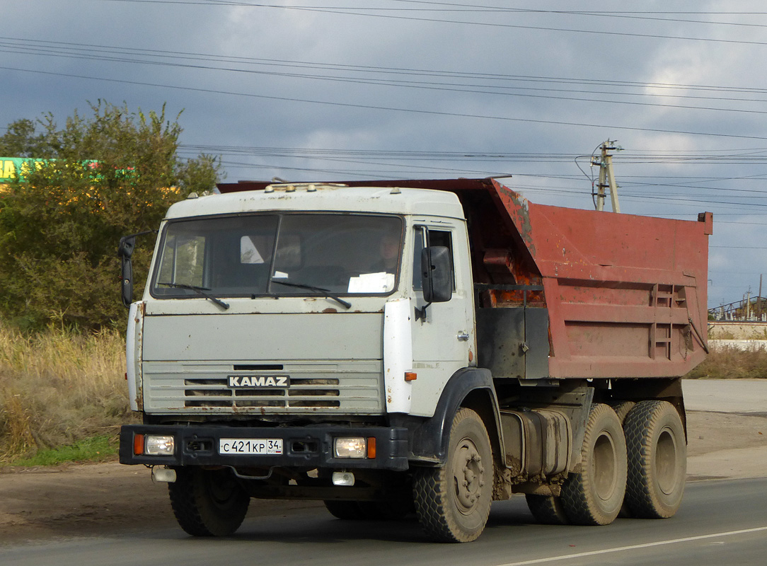 Волгоградская область, № С 421 КР 34 — КамАЗ-55111-02 [55111C]