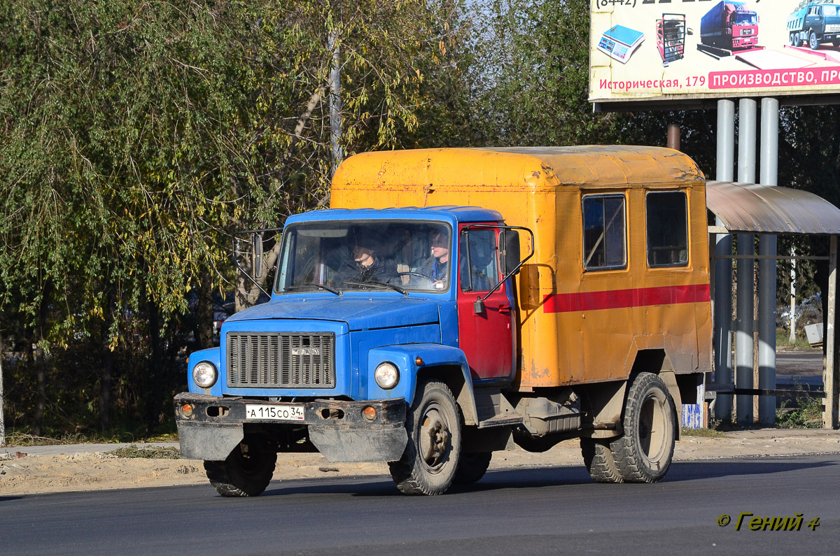 Волгоградская область, № А 115 СО 34 — ГАЗ-33073