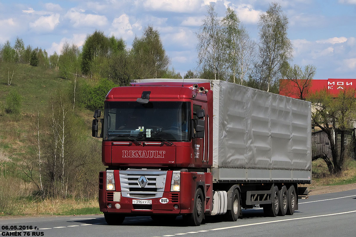 Владимирская область, № Т 396 КУ 33 — Renault Magnum E-Tech ('2001)