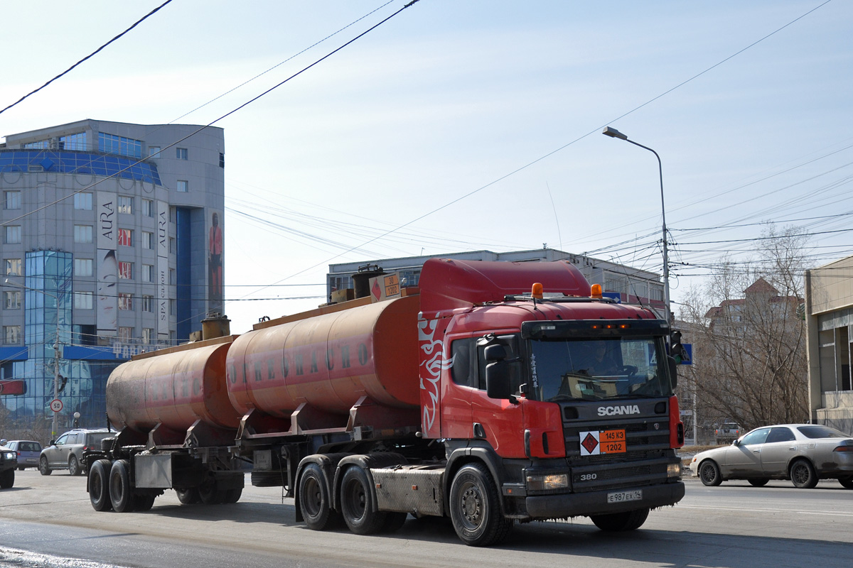 Саха (Якутия), № Е 987 ЕХ 14 — Scania ('1996) P380