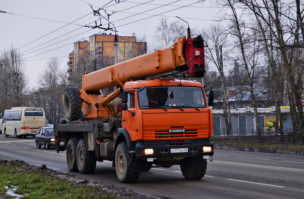 Калужская область, № Н 771 ОК 40 — КамАЗ-43118-15 [43118R]