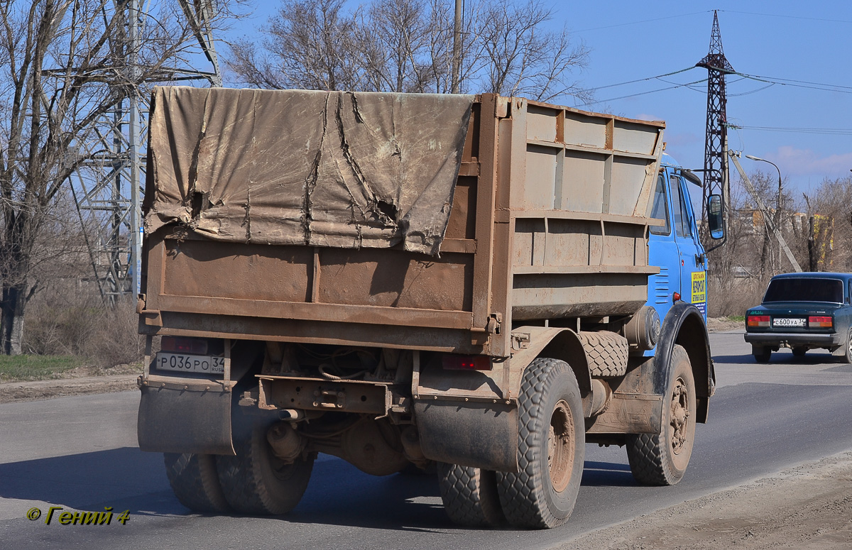 Волгоградская область, № Р 036 РО 34 — МАЗ-5549