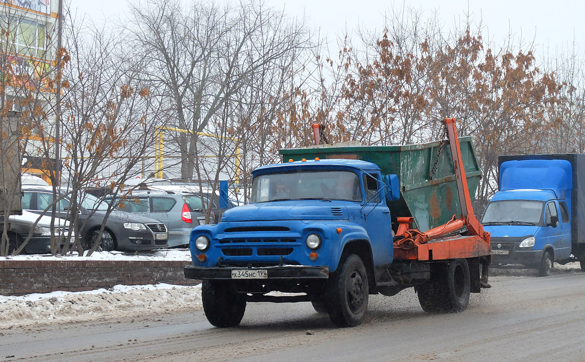 Москва, № Х 345 НС 199 — ЗИЛ-130 (общая модель)