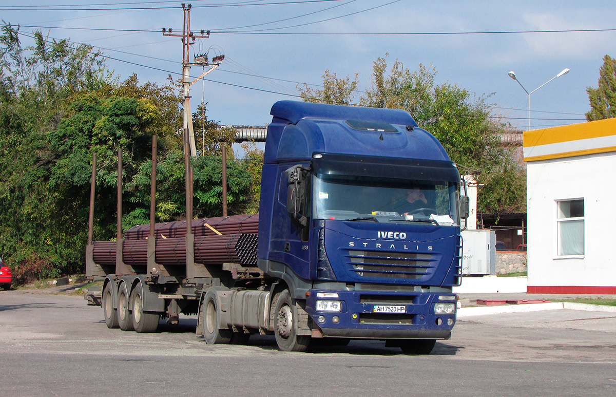 Донецкая область, № АН 7520 НР — IVECO Stralis ('2002) 430