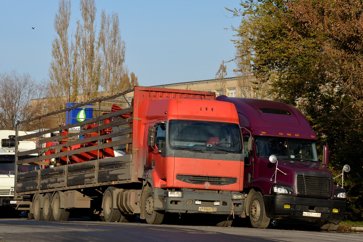 Ростовская область, № В 934 НТ 161 — Renault Premium ('1996)