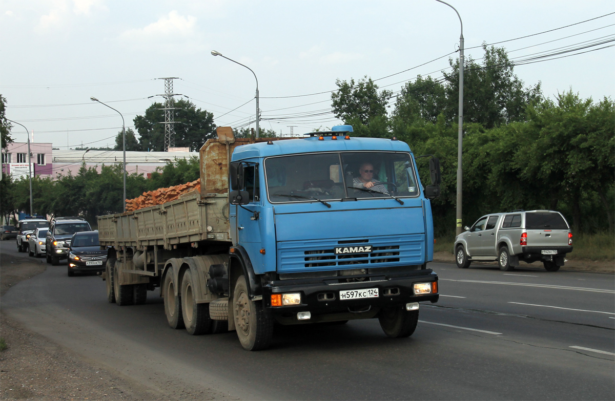 Красноярский край, № Н 597 КС 124 — КамАЗ-54115-15 [54115R]