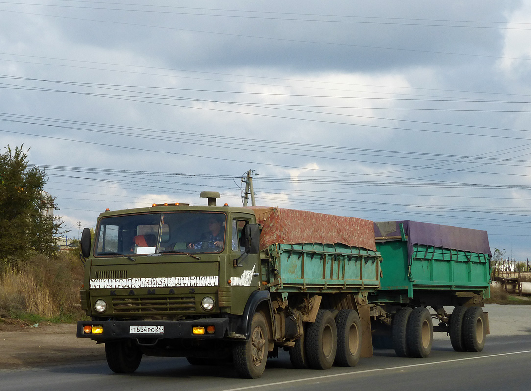 Волгоградская область, № Т 654 РО 34 — КамАЗ-5320