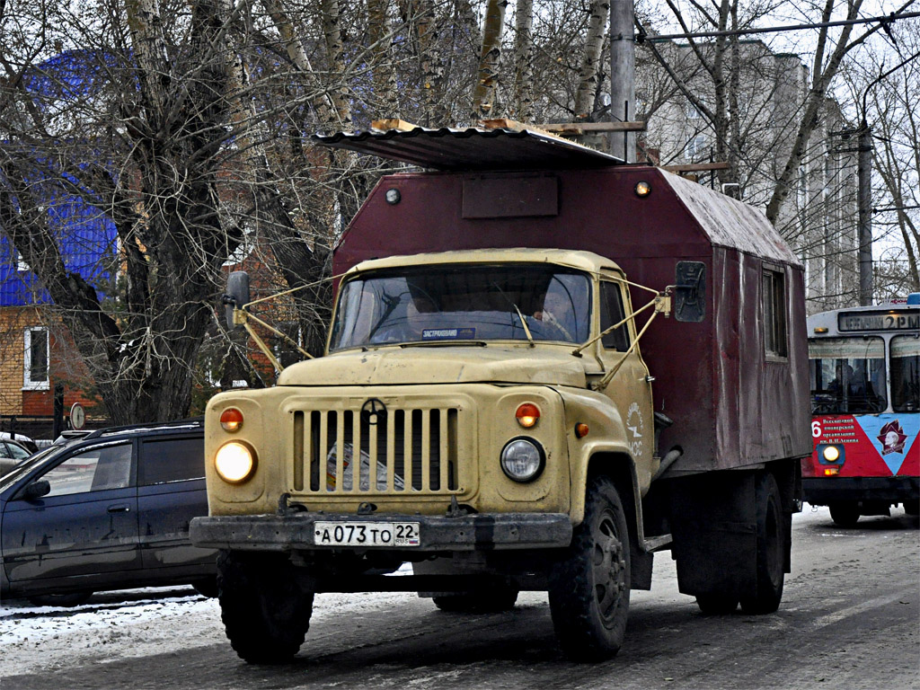 Алтайский край, № А 073 ТО 22 — ГАЗ-52-04