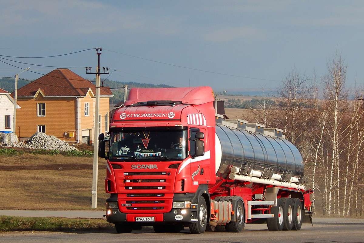 Белгородская область, № Р 966 ЕО 31 — Scania ('2004) R420