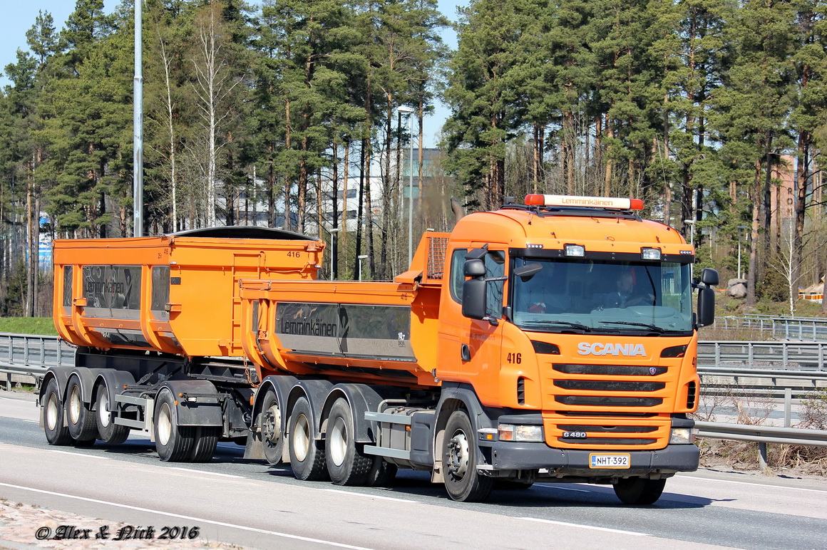 Финляндия, № 416 — Scania ('2009) G480