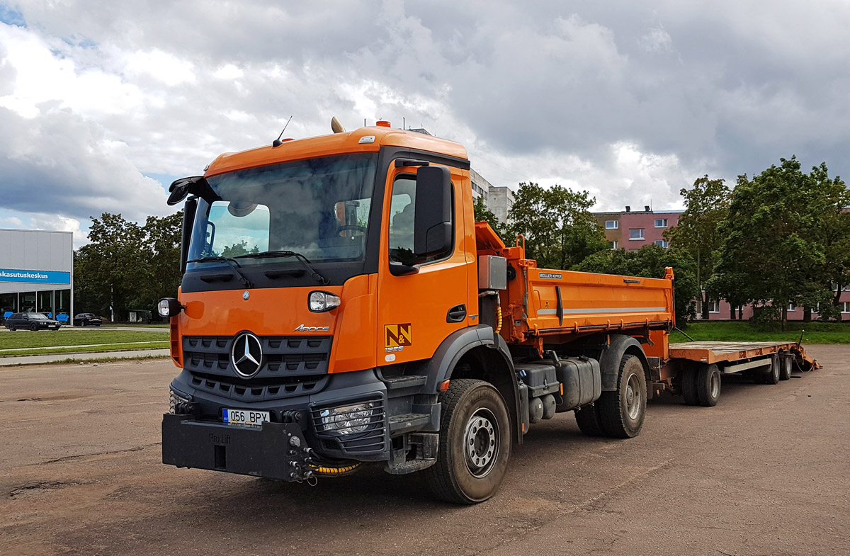 Эстония, № 056 BPY — Mercedes-Benz Arocs (общ.м)